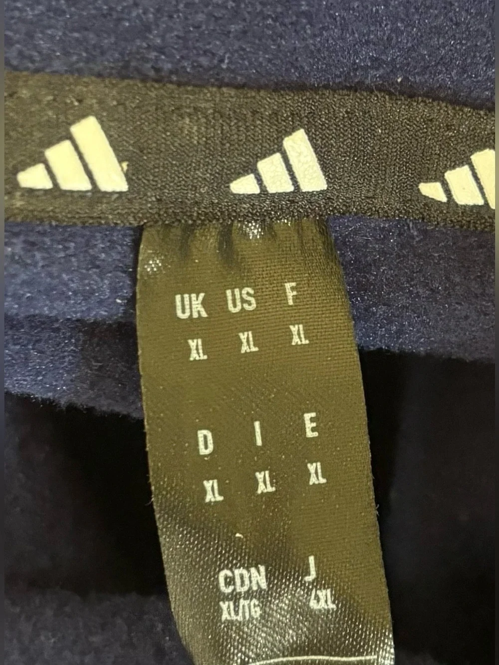 Adidas men’s pullover hoodie blue sz XL extra large Aeroready
